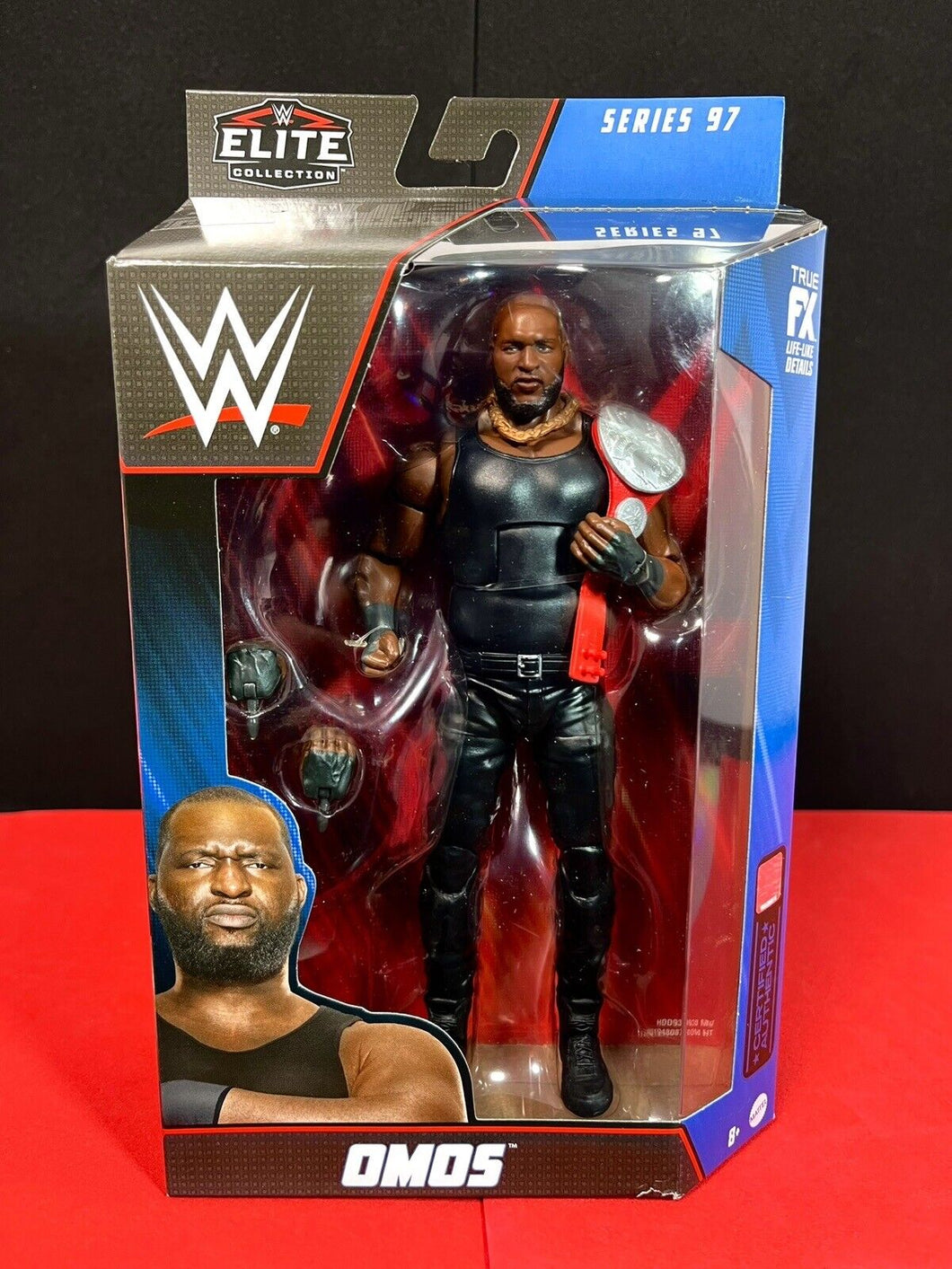 2023 WWE Elite Collection Series 97 Action Figure: “THE NIGERIAN GIANT” OMOS