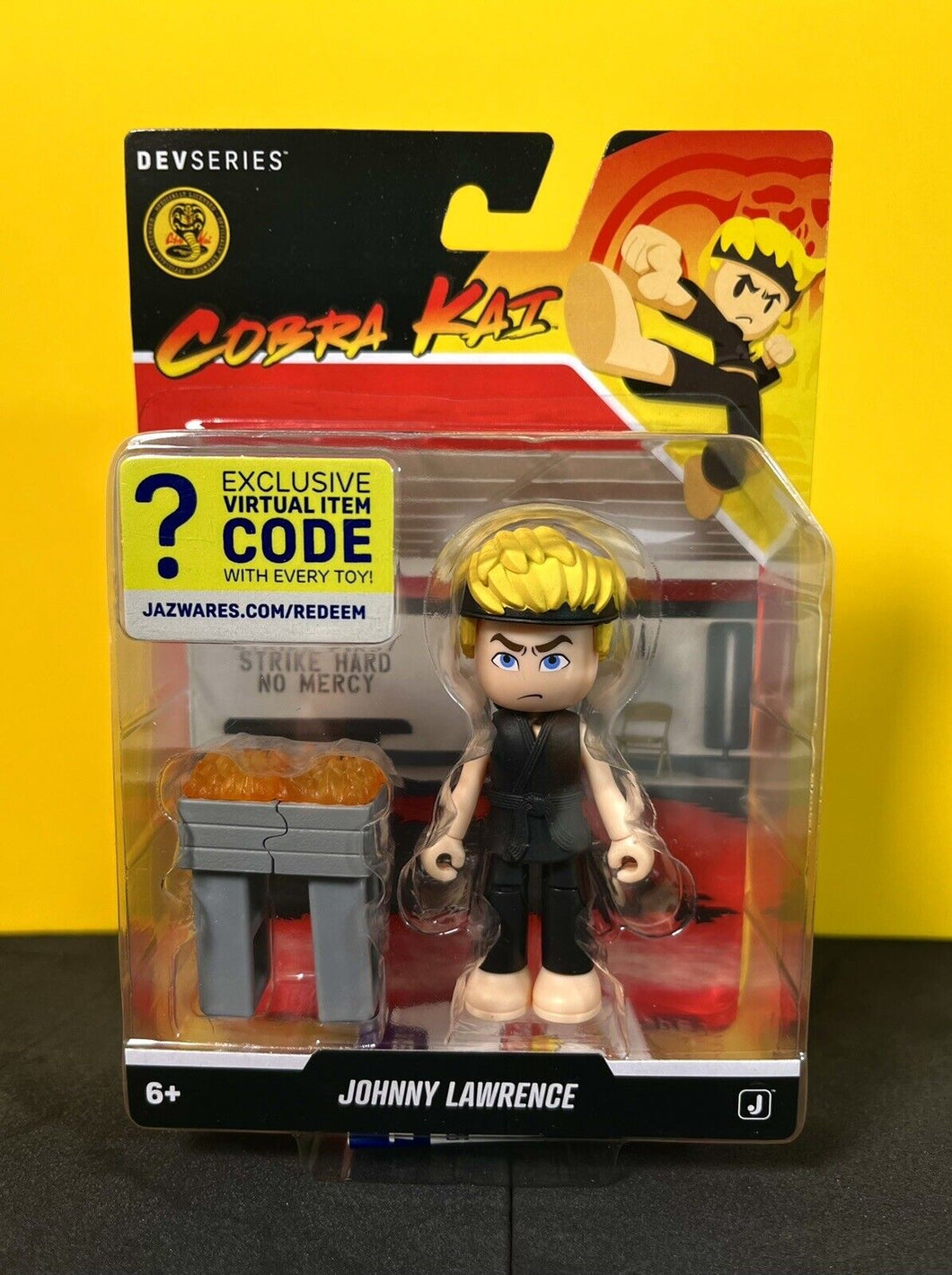 2024 Jazwares Roblox DevSeries Cobra Kai JOHNNY LAWRENCE- Exclusive Virtual Code