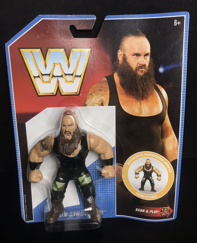 2018 WWE Retro Series 8 Action Figure: BRAUN STROWMAN (Monster Among Men)
