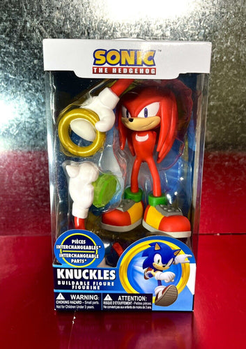 2022 Just Toys - Sonic the Hedgehog - KNUCKLES Buildable Action Figure