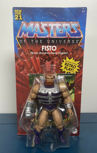 NEW 2021 Mattel -  Masters of the Universe 5.5” Retro Action Figure: FISTO