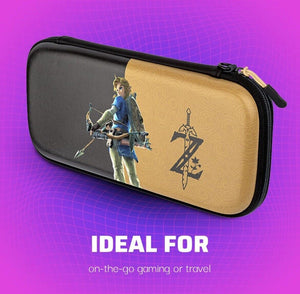 PDP Official BOTW Hyrule Hero Link Deluxe Travel Case for all Switch Models