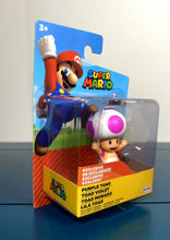 Load image into Gallery viewer, 2021 JAKKS Pacific World of Nintendo 2.5&quot; Action Figure: PURPLE TOAD (Exclusive)