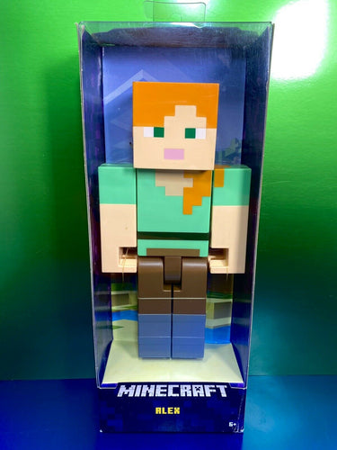 2018 Mattel Minecraft 8.5in Action Figure Large Scale - ALEX