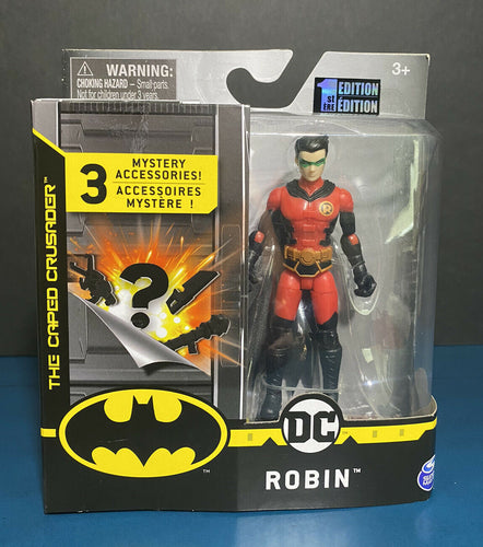 2020 DC Batman: Robin (Red Costume) 4in Action Figure (1st Edition)