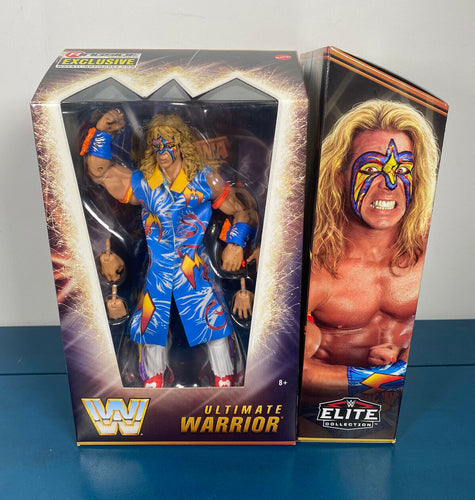 WWE Elite Collection Exclusive Action Figure- ULTIMATE WARRIOR (Wrestlemania 12)