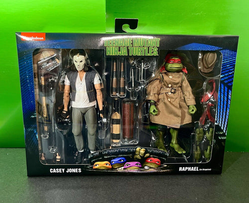 NECA Teenage Mutant Ninja Turtles Movie - Casey Jones & Raphael 2-Pack