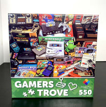 Load image into Gallery viewer, 2021 Majestic Puzzles - Gamers Trove 550 Piece Jigsaw Puzzle SEALED