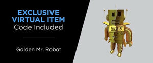 Jazwares Roblox Icons 15th Anniversary Gold Collector’s Set w/ Virtual Item Code