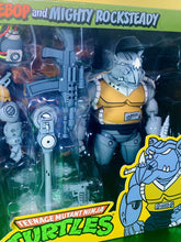 Load image into Gallery viewer, 2022 NECA Teenage Mutant Ninja Turtles SUPER BEBOP &amp; MIGHTY ROCKSTEADY 2-Pack