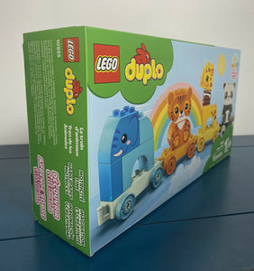 2020 LEGO DUPLO #10955 - My First Animal Train Building Toy (15 Pieces)