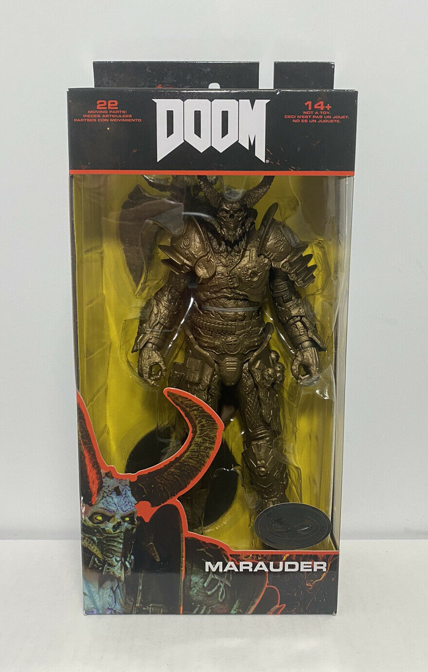 NEW 2020 DOOM Eternal McFarlane Toys: MARAUDER (BRONZE VARIANT