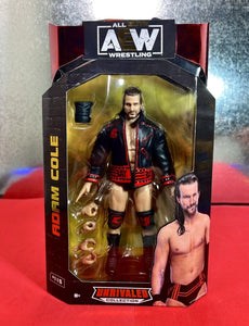 2023 AEW Unrivaled Series 11 Action Figure: ADAM COLE (Exclusive Variant)