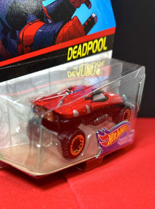 2018 Hot Wheels Character Cars - Marvel - DEADPOOL Diecast Car