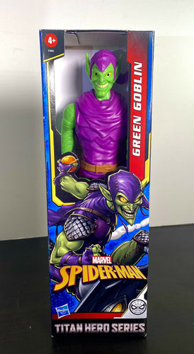 2022 Hasbro - Marvel’s Spider-Man -Titan Hero Series- GREEN GOBLIN 12in Figure
