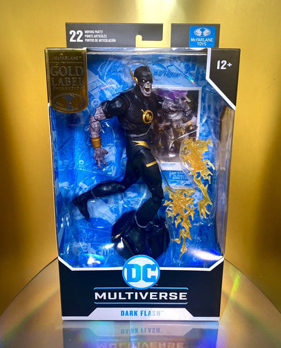 2022 McFarlane Gold Label  DC Universe - Speed Metal - DARK FLASH (Variant 1)