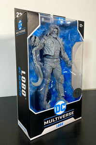 2022 McFarlane DC Multiverse - DC Rebirth - LOBO Figure (Platinum Variant)