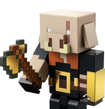 Load image into Gallery viewer, 2022 Minecraft Build-a-Portal Action Figure: PIGLIN BRUTE (w/ Gold Axe)