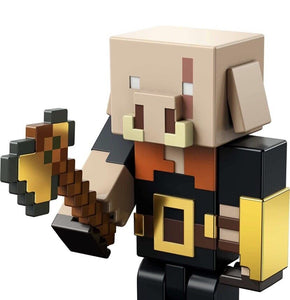 2022 Minecraft Build-a-Portal Action Figure: PIGLIN BRUTE (w/ Gold Axe)