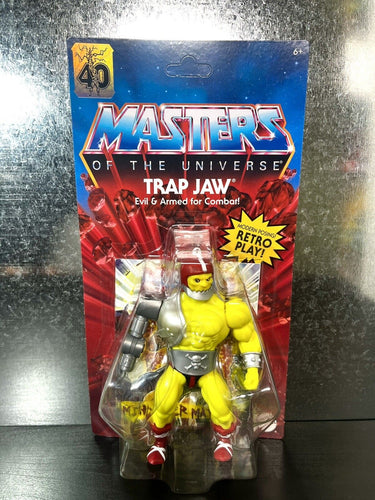 2022 Mattel Masters of the Universe Origins - 40th Anniversary Figure - TRAP JAW