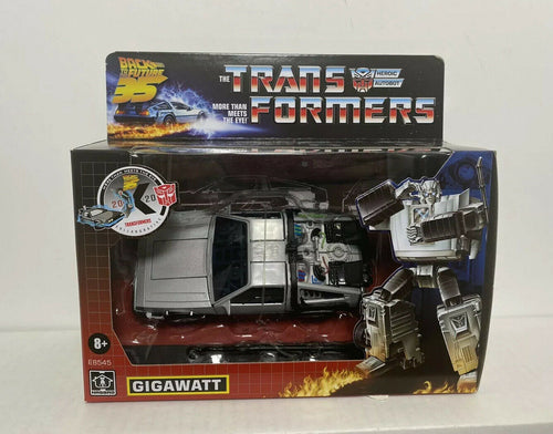 Transformers X Back to the Future 35th Anniversary: GIGAWATT (1982 DMC DeLorean)