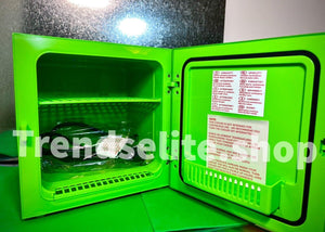 Minecraft Green Creeper Mini Fridge w/Ambient LED Lighting (6.7L, Up To 9 Cans)