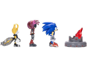 2023 JAKKS Sonic Prime New Yoke City 3-Pack - Sonic, Tails Nine, & Rusty Rose