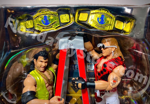 2024 WWE Elite Collection- Wreslemania X: RAZOR RAMON v. SHAWN MICHAELS IC Set!