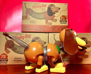 2021 Retro Slinky Dog: The Original Walking Spring Toy- 75th Anniversary Edition