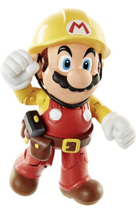 Super Mario with Utility Belt Builder Super Mario Maker 4" Figure by Jakks 35b1