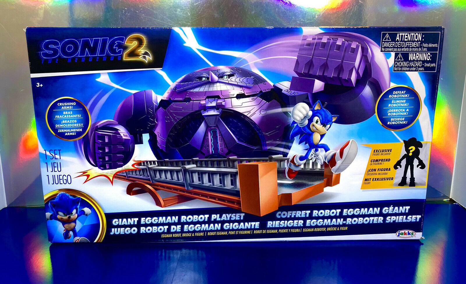 2022 Sonic the Hedgehog 2 Movie-Giant Eggman Robot Playset w