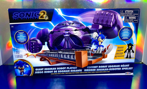 2022 Sonic the Hedgehog 2 Movie-Giant Eggman Robot Playset w/ Exclusive Figure