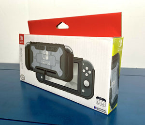 HORI Hybrid System Armor Cover for Nintendo Switch Life — Clear X Gray