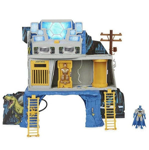 DC BATMAN 3-in-1 Batcave Playset with Exclusive Action Figure and Battle Armor