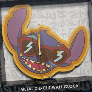 Disney’s Lilo & Stich Sunglasses Metal Die-Cut Wall Clock