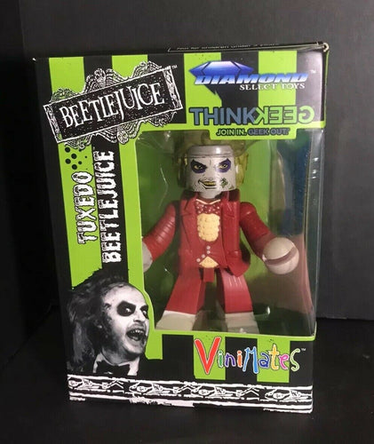Vinimates Beetlejuice Movie Tuxedo Beetlejuice Think Geek Exclusive Vinyl Figure