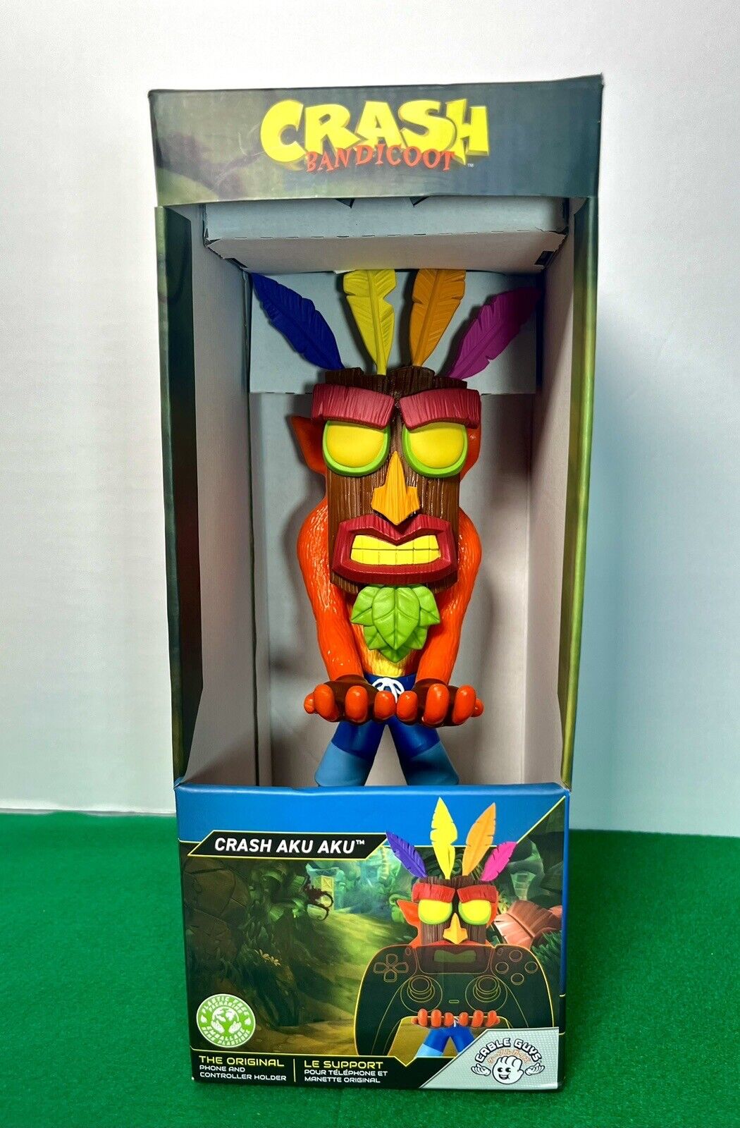 2019 Cable Guys CRASH BANDCOOT - CRASH AKU AKU Mobile and Controller Holder