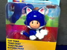 Load image into Gallery viewer, 2022 JAKKS Pacific World of Nintendo 2.5&quot; Action Figure: CAT TOAD