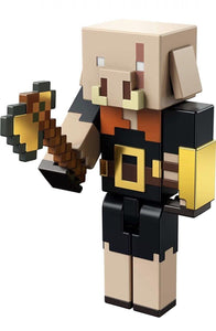 2022 Minecraft Build-a-Portal Action Figure: PIGLIN BRUTE (w/ Gold Axe)