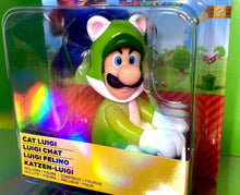 Load image into Gallery viewer, 2022 JAKKS Pacific World of Nintendo 2.5&quot; Action Figure: CAT LUIGI