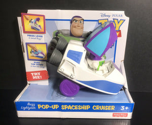 Fisher Price Disney Toy Story 4 Buzz Lightyear Pop-Up Spaceship Cruiser