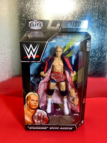 2023 WWE Elite Collection Series 100: “STUNNING” STEVE AUSTIN (WCW TV Champion)