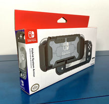 Load image into Gallery viewer, HORI Hybrid System Armor Cover for Nintendo Switch Life — Clear X Gray