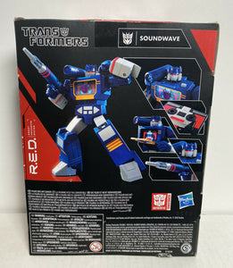 2020 Hasbro Transformers R.E.D. (Robot Enhanced Design) Action Figure: SOUNDWAVE