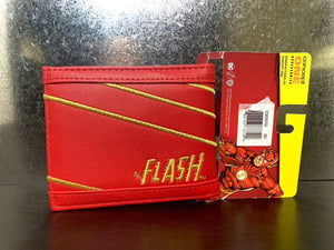 DC The Flash Logo Bifold Wallet Brand New Concept One