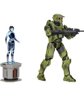2022 HALO The Spartan Collection - Master Chief with Cortana Hologram 2-Pack