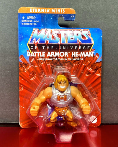 2021 Masters of the Universe Origins Eternia Minis - BATTLE ARMOR HE-MAN