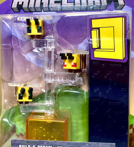 2022 Minecraft Build-a-Portal Action Mini Figures: BEES
