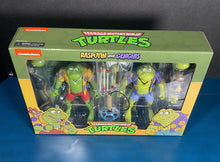 Load image into Gallery viewer, 2021 NECA Teenage Mutant Ninja Turtles RASPUTIN &amp; GENGHIS Action Figure 2-Pack