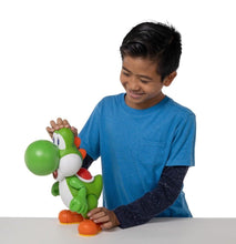 Load image into Gallery viewer, 2023 Jakks Super Mario- LET’S GO, YOSHI! 12” Interactive Figure (Sounds &amp; Music)
